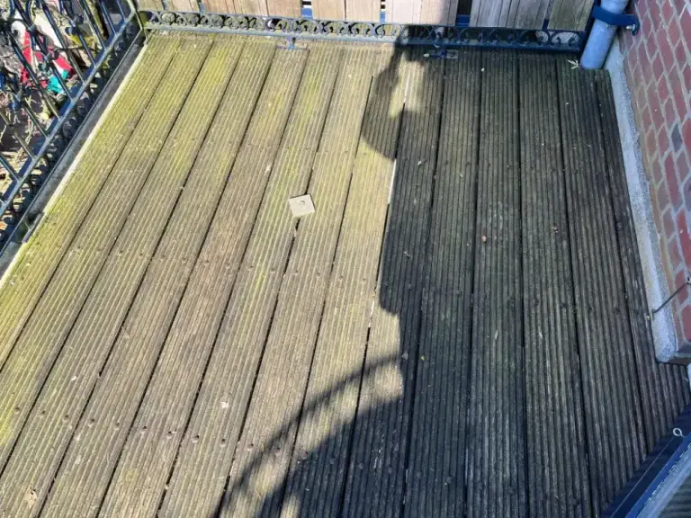Vlonder schoonmaken