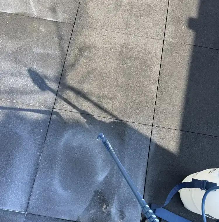 Terras impregneren en reinigen