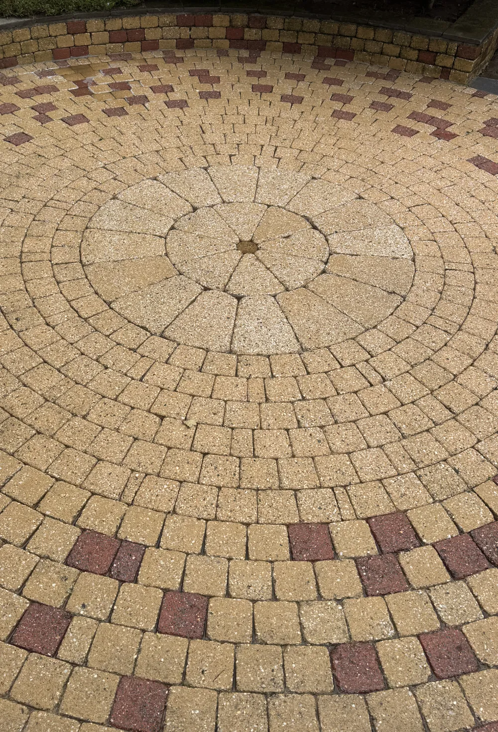 Terras voor reiniging, zichtbaar vuil en aanslag